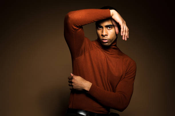 istock Portrait of a young handsome male in studio 1311160004