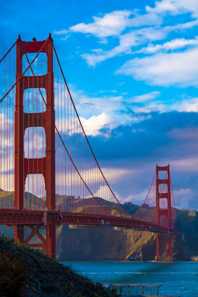 istock Golden Gate Bridge at sunset 1311163772