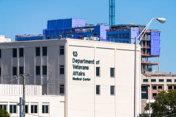 Ralph H. Johnson Department of Veterans Affairs medical center hospital clinic building sign in South Carolina city Charleston, USA - May 11, 2018: Ralph H. Johnson Department of Veterans Affairs medical center hospital clinic building sign in South Carolina city sc johnson stock pictures, royalty-free photos & images