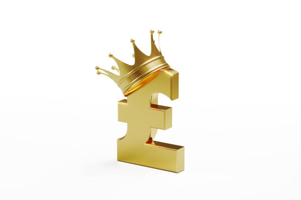 istock British Pound Symbol Wearing Gold Crown Isolated On White Background 1311164883