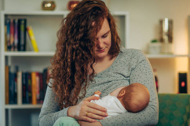 istock Mother breastfeeding her baby 1311167867