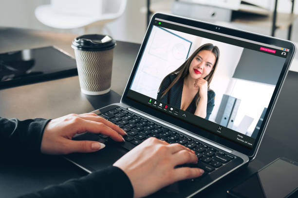 istock web chat virtual meeting woman colleague laptop 1311182342