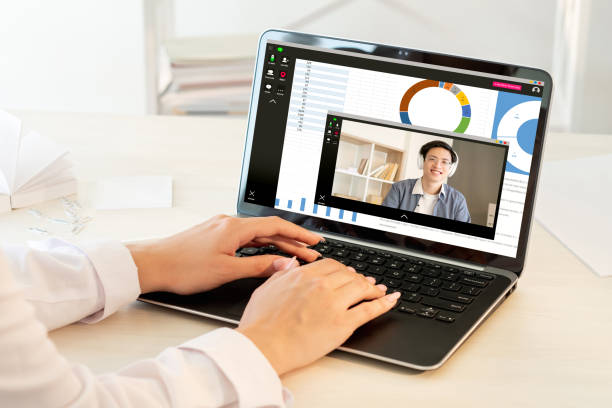 istock web chat digital conference male partner laptop 1311182349
