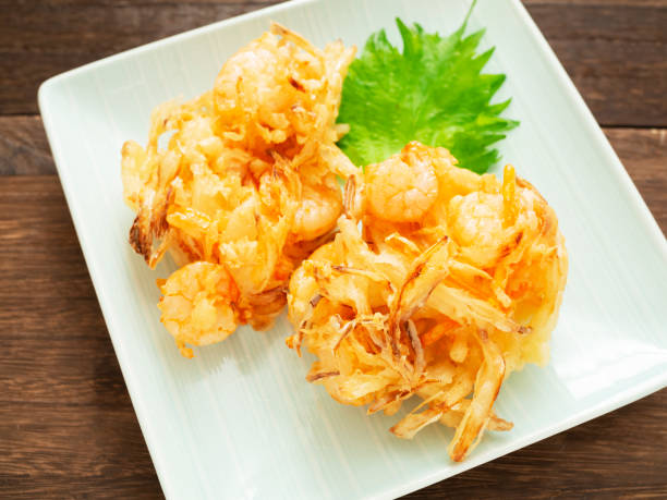 istock Shrimp and Onion Tempura (Kakiage) 1311185306