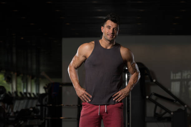 istock Portrait Of A Physically Fit Man In Undershirt 1311186044