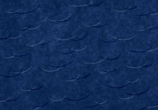 istock Navy background of Japanese paper 1311195801