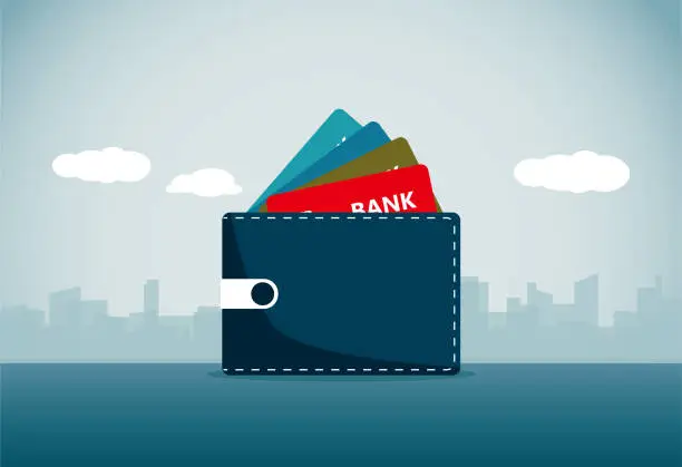 Vector illustration of Wallet