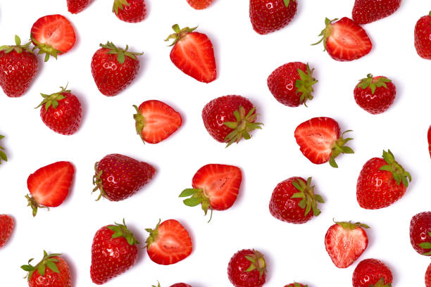 istock Studio shot of Fresh strawberry isolated on white background 1311226996