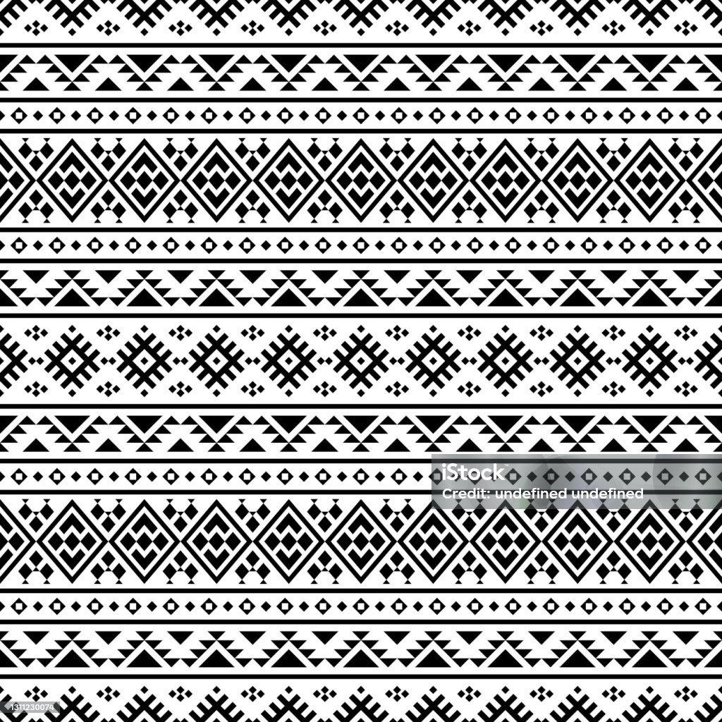Aztec Texture Background Aztec Seamless Ethnic Pattern Texture Background Design Vector Stock ...