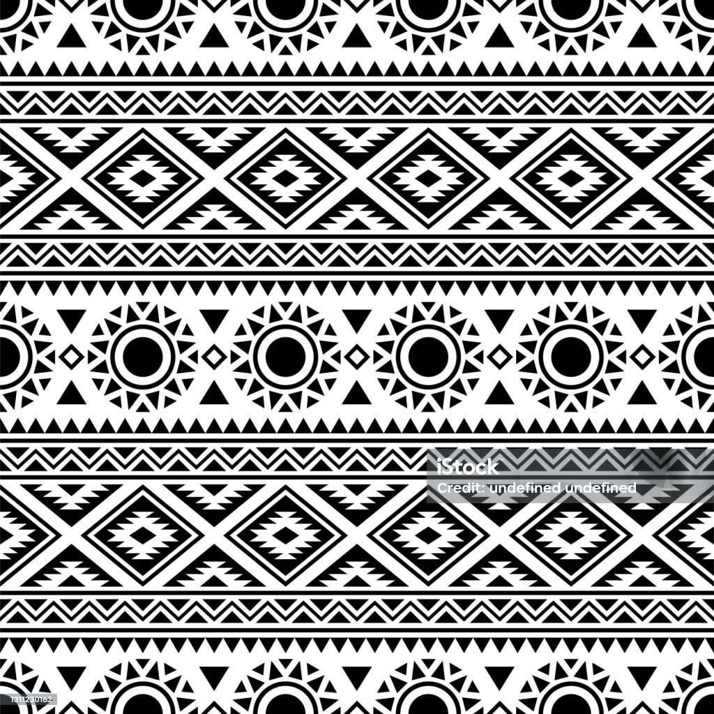 Aztec Texture Background Aztec Seamless Ethnic Pattern Texture Background Design Vector Stock ...