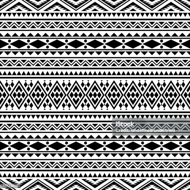 Aztec Texture Design Aztec Seamless Ethnic Pattern Texture Background Design Vector Stock ...