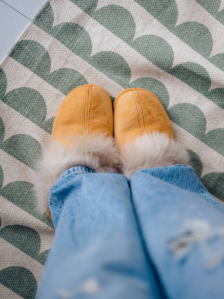 istock sheepskin slippers from above 1311230781