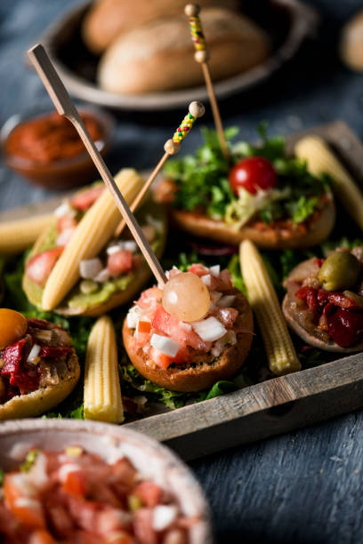istock different vegan spanish pinchos in a tray 1311237729