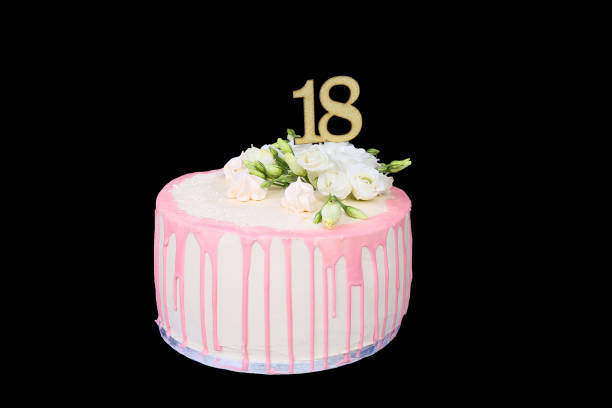 istock Birthday cake for your eighteenth birthday 1311246642