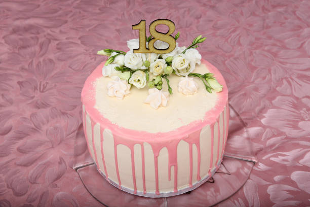 istock Birthday cake for your eighteenth birthday 1311246646