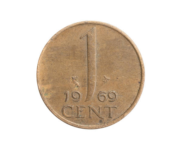 istock Netherlands one cent coin on a white isolated background 1311247293
