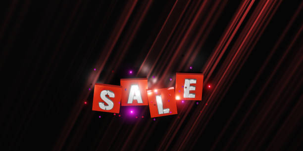 istock SALE text on red background 3d illustration 1311250254
