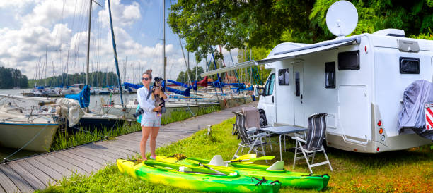 istock Vacations with dog at the lake 1311252518