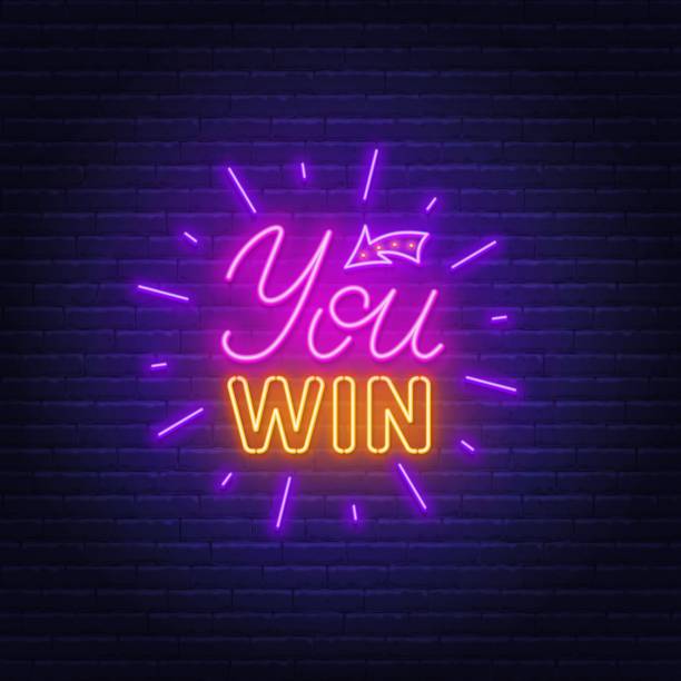 54,000+ Neon Winner Stock Photos, Pictures & Royalty-Free