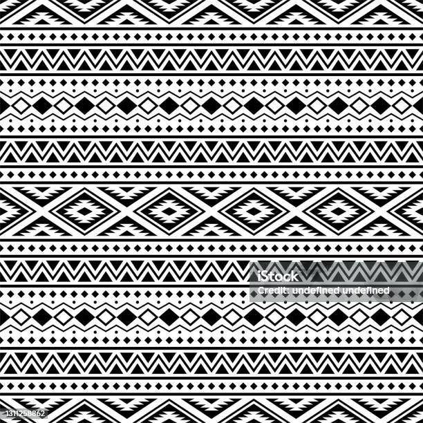 Aztec Patterns Texture Traditional Aztec Seamless Ethnic Pattern Texture Design Vector Stock ...