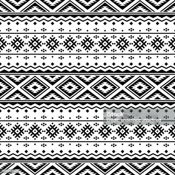 Aztec Inca Texture Design Traditional Aztec Seamless Ethnic Pattern Texture Design Vector Stock ...