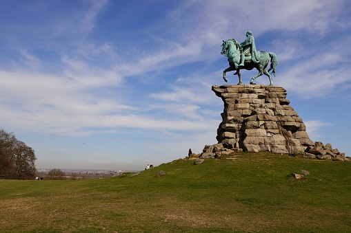 The Copper Horse is a statue marking one end of the Long Walk at Snow Hill in Windsor Great Park in the English county of Berkshire.It was sculpted by Sir Richard Westmacott and erected in October 1831.