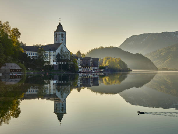 istock St. Wolfgang in the early morning 1311260464