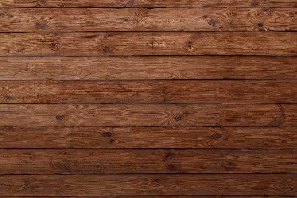 istock Brown table from wooden planks. Wooden background, texture. 1311263531