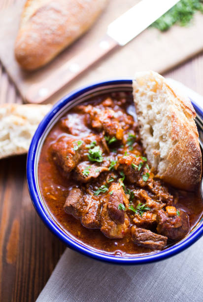 istock Traditional beef chili in a bowl 1311263805