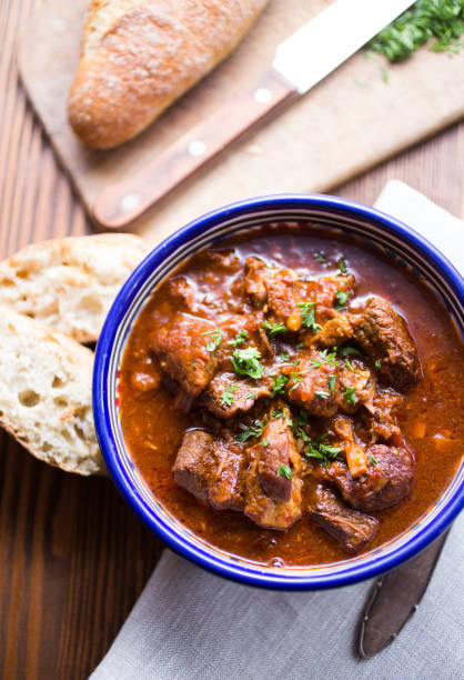 istock Traditional beef chili in a bowl 1311263839