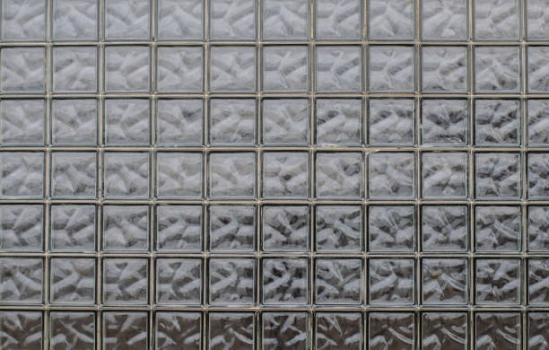 istock Glass wall. Glass brick. Decorative brick. 1311265079