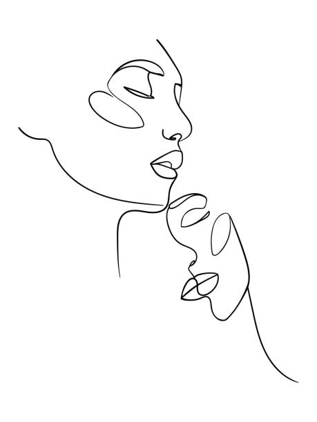 8,000+ Single Line Drawing Face Stock Photos, Pictures & Royalty-Free Images - iStock 8,000+ Single Line Drawing Face Stock Photos, Pictures & Royalty-Free Images - Istock