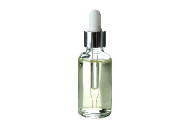 istock Eucalyptus essential oil in dropper bottle isolated on white background 1311273331