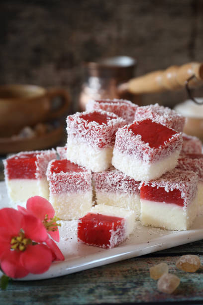 istock Homemade panna cotta cubs 1311274066