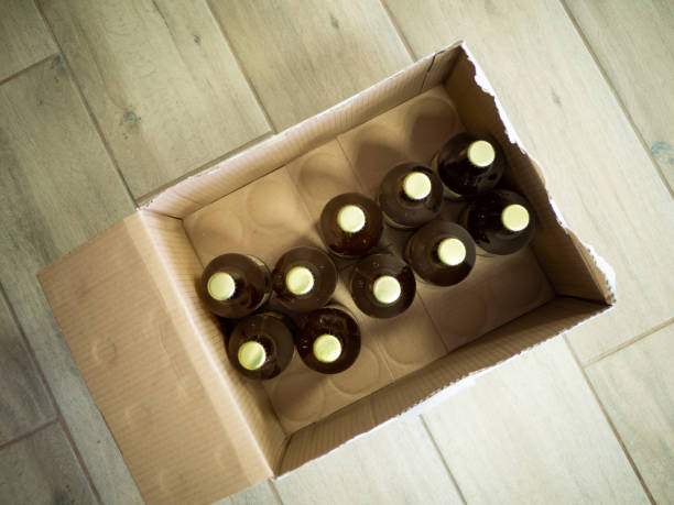 istock Glass soda bottles in the background. 1311277956