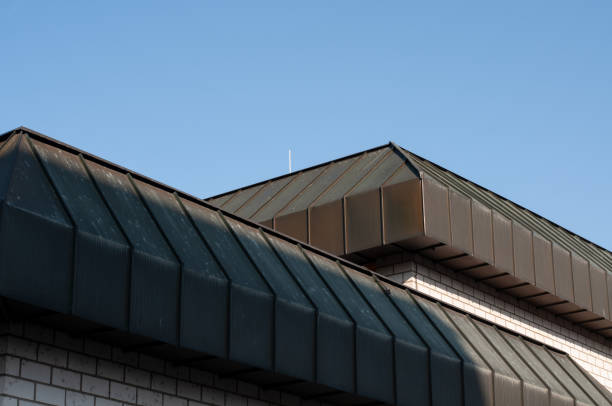 istock view to copper plated roofs of a building 1311278698