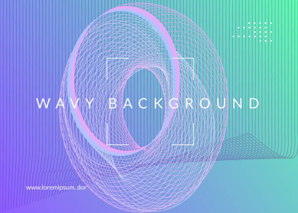 istock Neon electronic party flyer. Electro dance music. Techno fest event. Trance sound. Club dj poster. 1311279581