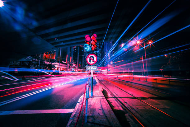 istock Hong Kong central district captured at night. 1311285066