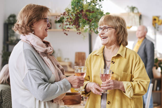 istock Senior women talking to each other 1311291287