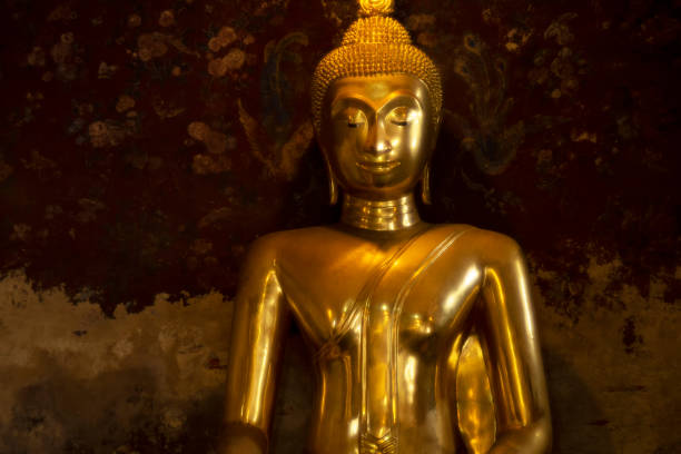 istock Ancient buddha statue at Wat Suthat temple ,Bangkok ,Thailand 1311292333