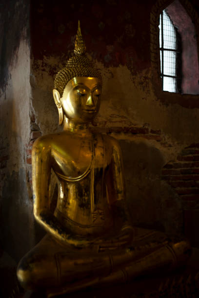 istock Ancient buddha statue at Wat Suthat temple ,Bangkok ,Thailand 1311292357
