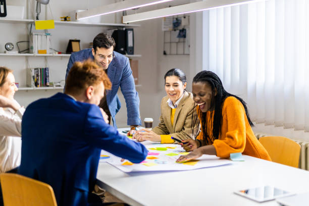 istock Business team working in a start-up office 1311293292