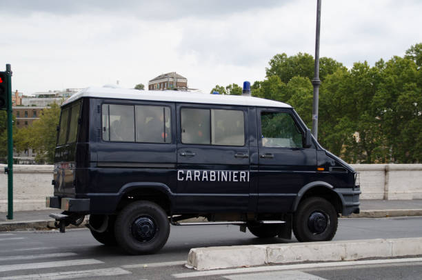 istock Italian police van. 1311295255