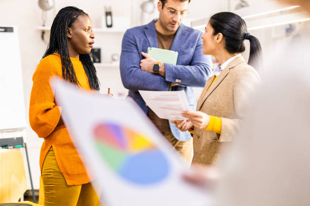istock Business team working in a start-up office 1311295395