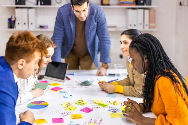 istock Business team working in a start-up office 1311296931