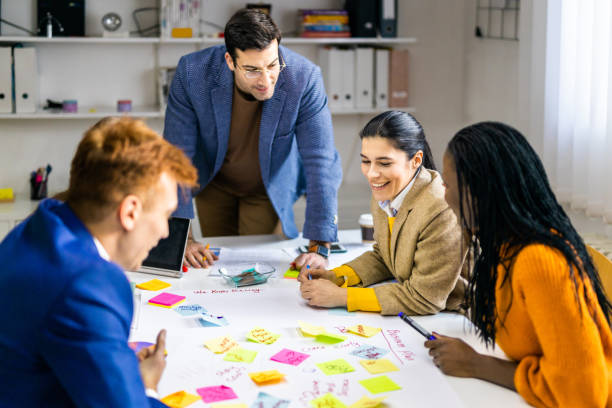 istock Business team working in a start-up office 1311304509
