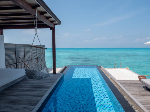 istock Private overwater villa in the Maldives 1311306720