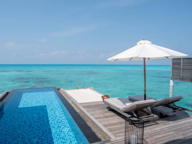 istock Private overwater villa in the Maldives 1311306725