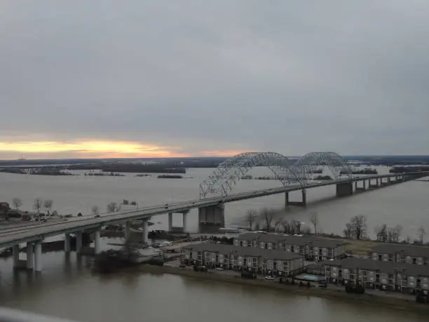 Vista do Rio Mississippi