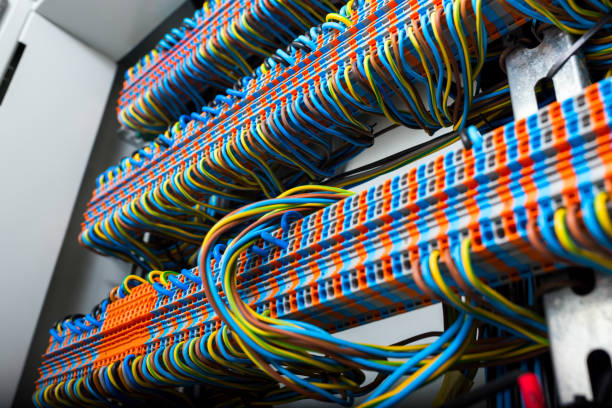 istock The wiring and machines 1311314608